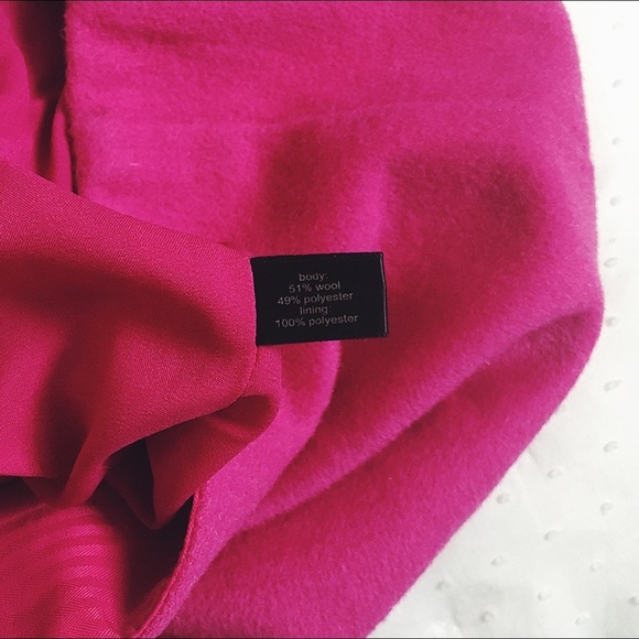 🔥NWT Hot Pink Skirt The Limited Mini Skirt Wool - Picture 3 of 8